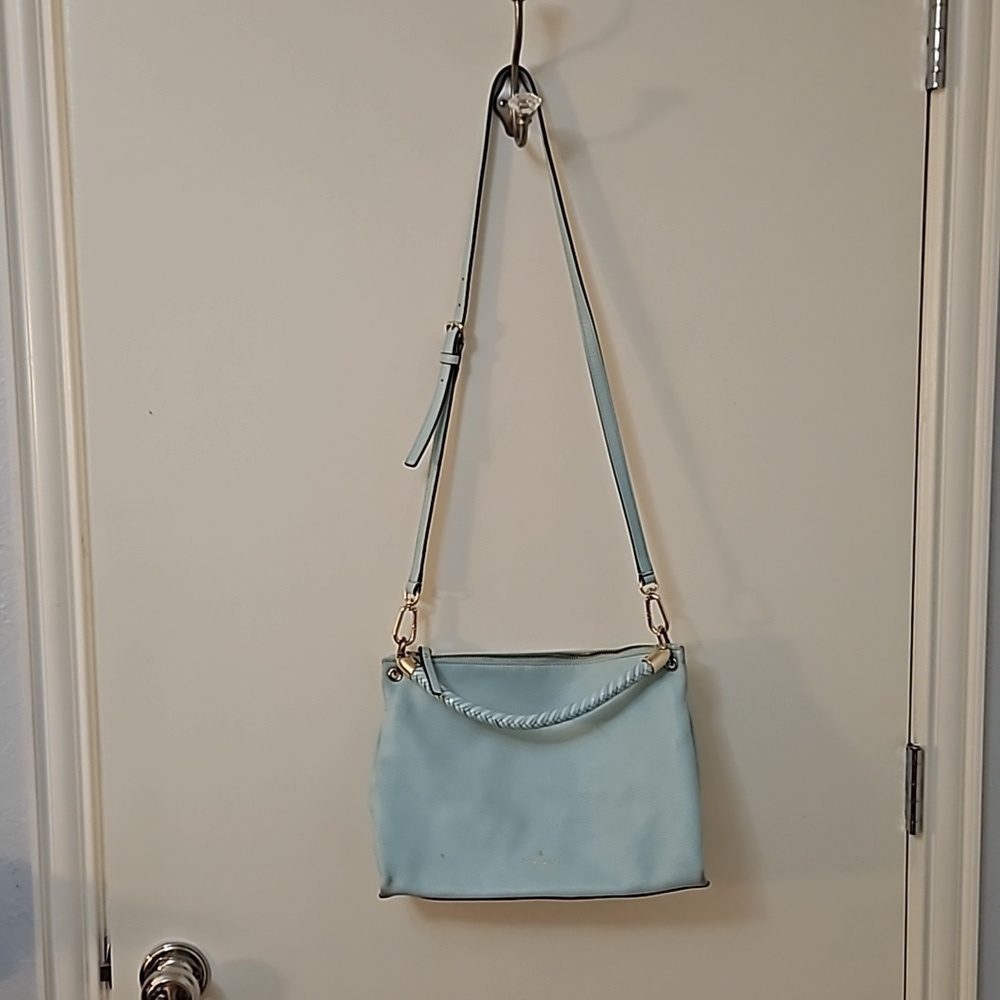 KATE SPADE Mint Carmina Elliot Place Satchel Leather Bag - Picture 2 of 15